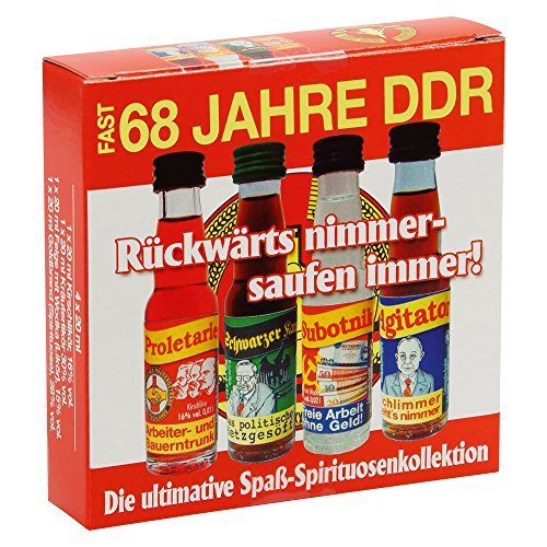 Fast … Jahre DDR Ostmarken Liköre (4 x 0.02l) von Fast … Jahre DDR