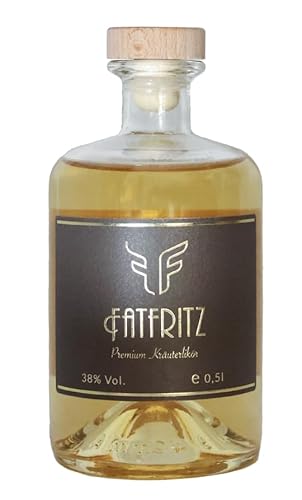 FatFritz Premium Kräuterlikör (0,5L 38% Vol.) von FATFRITZ