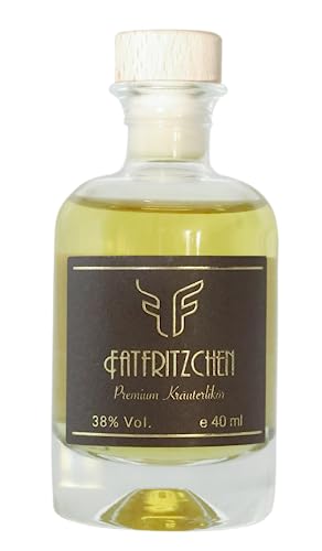 FatFritzchen Mini Premium Kräuterlikör (0.04 l 38% Vol.) von FatFritz