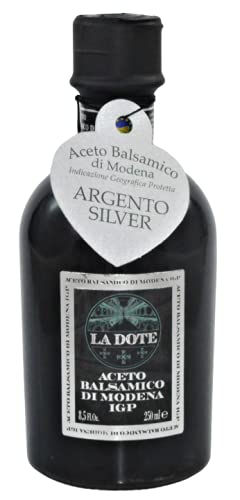 Aceto Balsamico di Modena IGP Argento Silver La Dote 10 Jahre (1x250ml), Fattoria Estense von Fattoria Estense