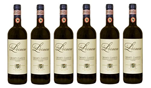 6x 0,75l - 2021er - Fattoria Lornano - Chianti Classico D.O.C.G. - Toscana - Italien - Rotwein trocken 6x 0,75l - 2021er - Fattoria Lornano - Chianti Classico D.O.C.G. - Toscana - Italien - Rotwein trocken von Fattoria Lornano