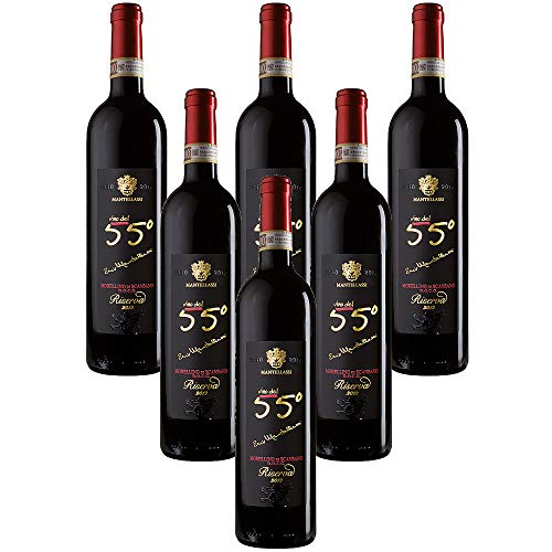 Anniversario : Morellino di Scansano DOCG Riserva Fattoria Mantellassi Italianischer Rotwein (6 flaschen 75 cl.) von Fattoria Mantellassi