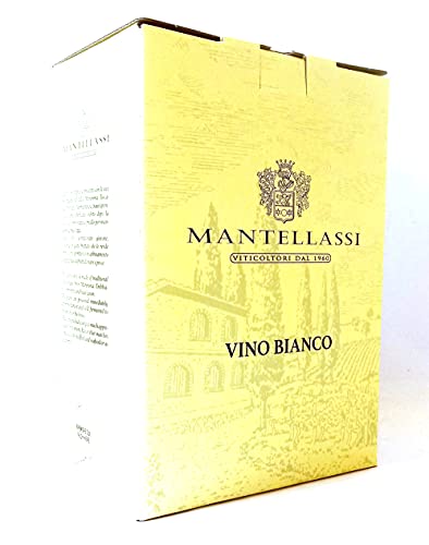 Italianisher Weißwein Bag In Box Mantellassi (1 Bag in the box 5 Liter) von Fattoria Mantellassi