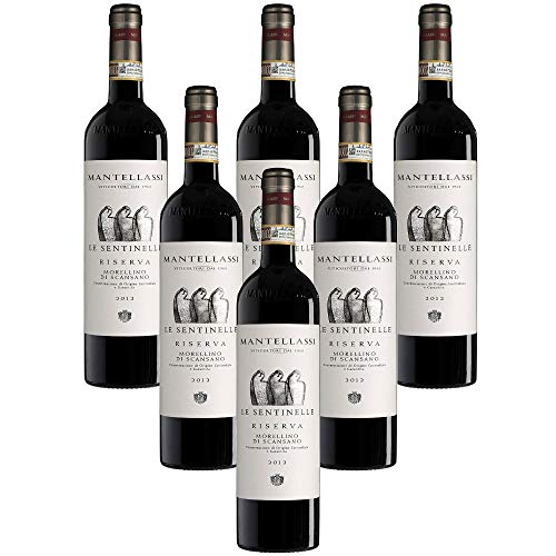 Le Sentinelle : Morellino di Scansano DOCG Riserva Fattoria Mantellassi Italianischer Rotwein (6 Flaschen Magnum 1,5 Liter) von Fattoria Mantellassi