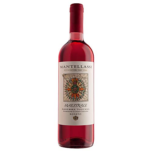 Maestrale : Maremma Toscana DOC Rosato Fattoria Mantellassi Italianischer Roséwein (1 Flasche 75 cl.) von Fattoria Mantellassi