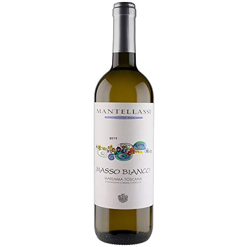 Massobianco : Maremma Toscana DOC Fattoria Mantellassi Italianischer Weißwein (1 Flasche 75 cl.) von Fattoria Mantellassi