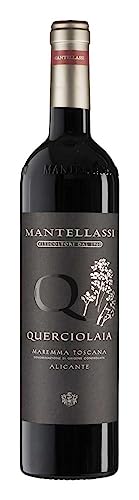 Querciolaia : Alicante Maremma Toscana DOC Fattoria Mantellassi Italianischer Rotwein (1 Flasche 75 cl.) von Fattoria Mantellassi