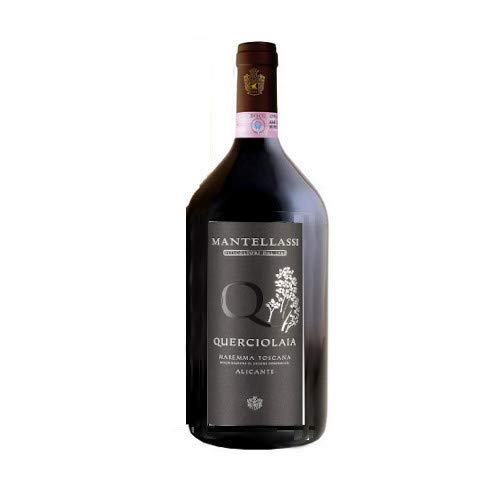Querciolaia : Alicante Maremma Toscana DOC Fattoria Mantellassi Italianischer Rotwein (1 Flasche Magnum 5 Liter) von Fattoria Mantellassi