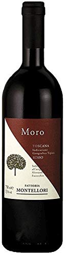 Fattoria Montellori Moro Toscana 2014, Rotwein Italien trocken, (6 x 0,75l) von Fattoria Montellori