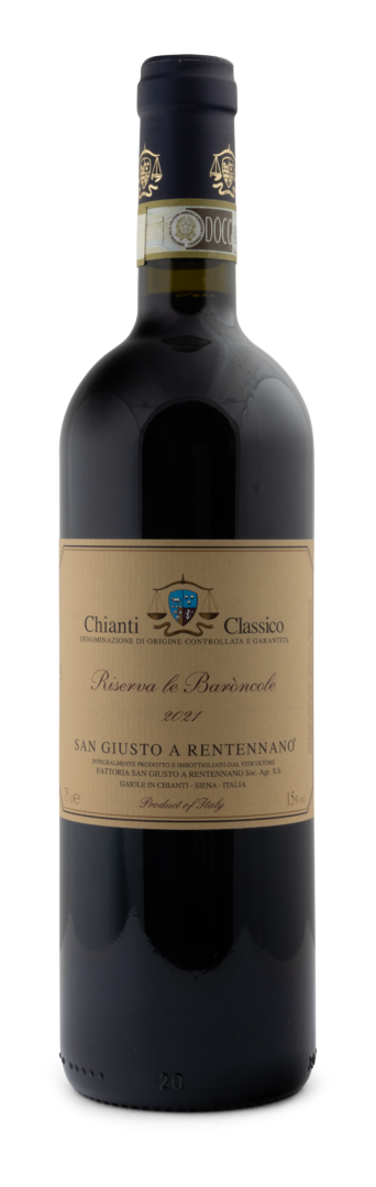 2021 Chianti Classico DOCG "Riserva le Baròncole" von Fattoria San Giusto a Rentennano