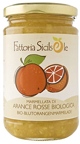 Fattoria Sicilsole Bio Blutorangen Marmelade (2 x 370 gr) von Fattoria Sicilsole