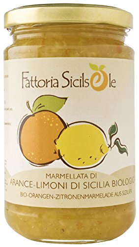 Orangen-Zitronen Marmelade 6 x 370 gr von Fattoria Sicilsole