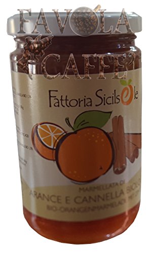 Fattoria Sicilsole Orangen-Zimt-Marmelade (370 g) - Bio von Fattoria Sicilsole