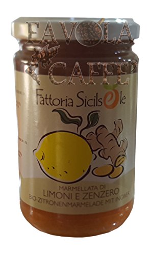 Fattoria Sicilsole Zitronen-Ingwer-Marmelade (370 g) - Bio von Fattoria Sicilsole
