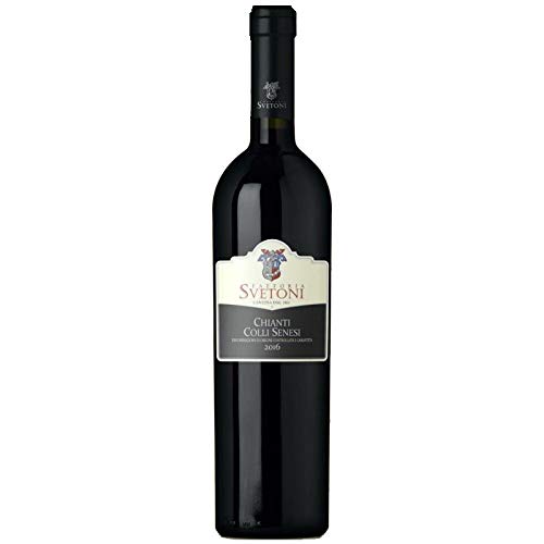 Italienischer Rotwein Vino Chianti Colli Senese DOCG Fattoria Svetoni (1 flasche 75 cl.) von Fattoria Svetoni