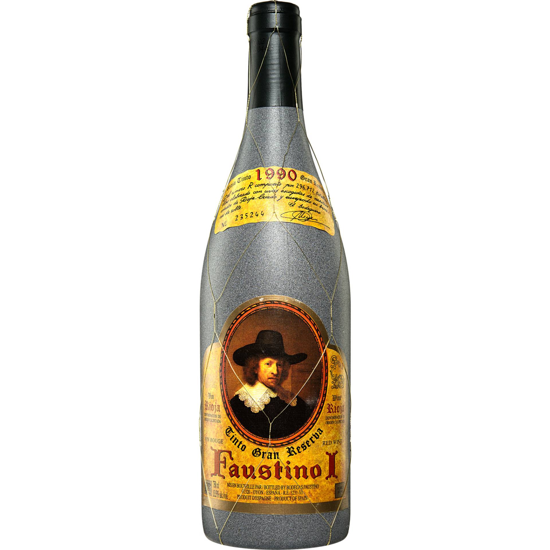 Faustino I  Gran Reserva 1990  0.75L 13.5% Vol. Rotwein Trocken aus Spanien von Faustino Martinez