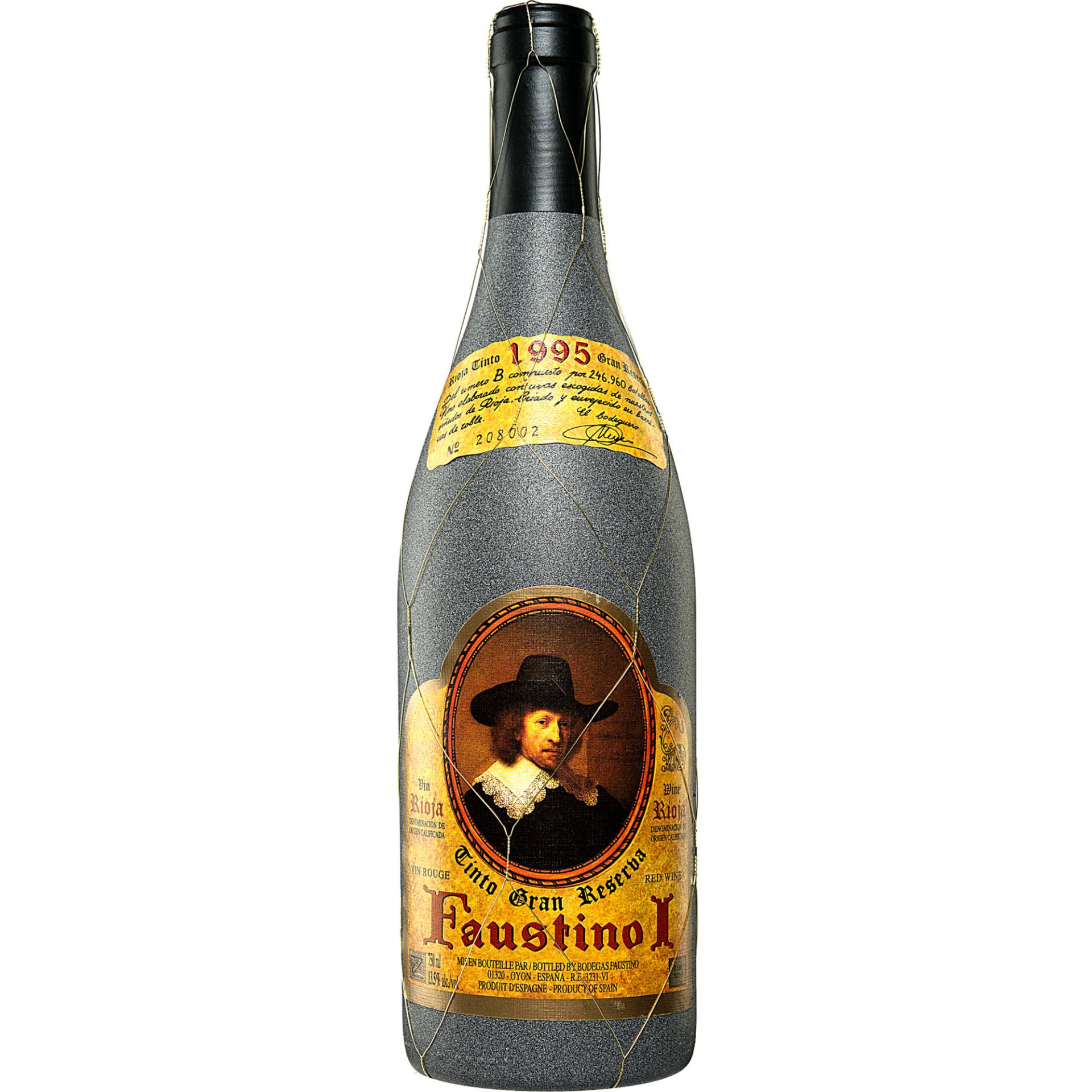 Faustino I Gran Reserva 1995 0.75L 13.5% Vol. Rotwein Trocken aus Spanien Faustino I Gran Reserva 1995 0.75L 13.5% Vol. Rotwein Trocken aus Spanien von Faustino Martinez