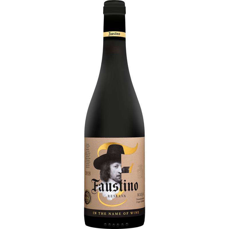 Faustino Itnow Reserva 2018  0.75L 14% Vol. Rotwein Trocken aus Spanien von Faustino Martinez