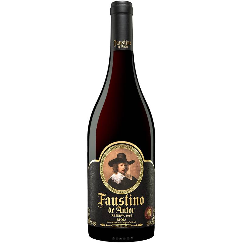 Faustino »Reserva de Autor« Reserva 2016  0.75L 14% Vol. Rotwein Trocken aus Spanien von Faustino Martinez