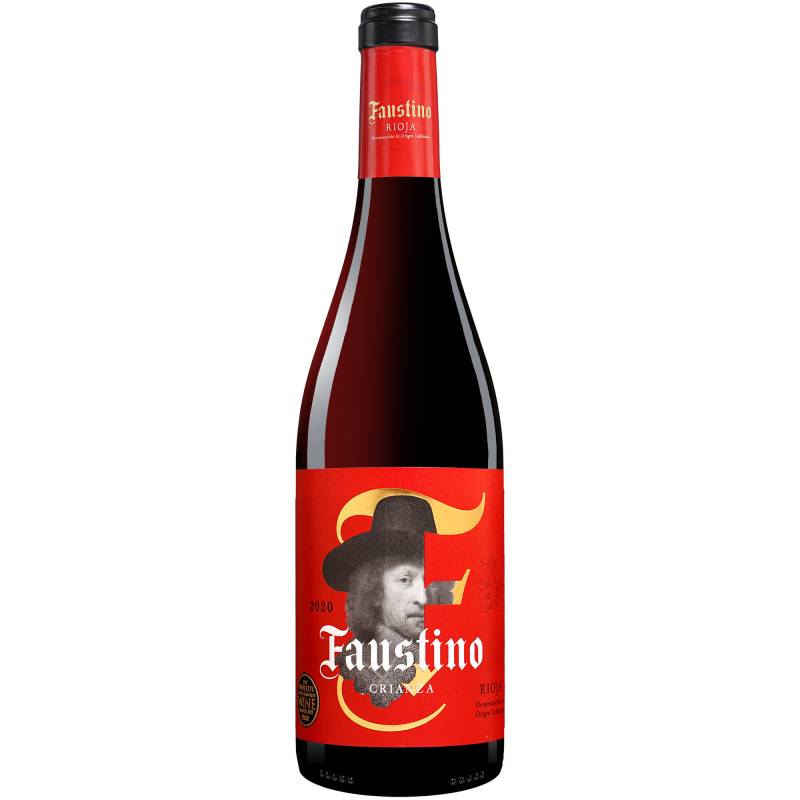 Faustino Tinto Crianza 2020  0.75L 13.5% Vol. Rotwein Trocken aus Spanien von Faustino Martinez
