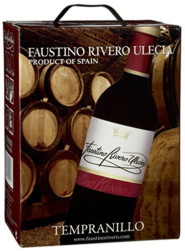 Faustino Rivero - Ulecia Tempranillo VdM Rotwein 12% Vol. - 5-l-Bag in Box von Faustino