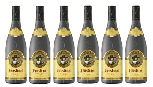 6x 0,75l - Faustino I - Gran Reserva - Rioja D.O.Ca. - Spanien - Rotwein trocken von Faustino