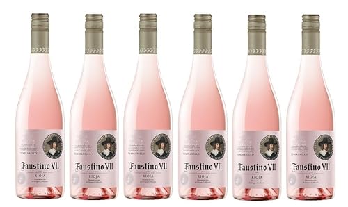 6x 0,75l - Faustino VII - Rosado - Rioja D.O.Ca. - Spanien - Rosé-Wein trocken von Faustino