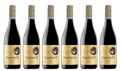 6x 0,75l - Faustino VII - Tinto - Rioja D.O.Ca. - Spanien - Rotwein trocken von Faustino