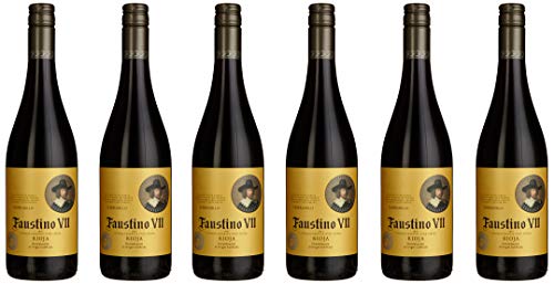 Faustino VII Tinto Rioja Vinos Tempranillo Trocken (6 x 0.75 l) von Faustino