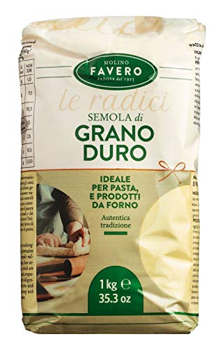 Favero Hartweizengrießmehl / doppelt gemahlen 1.000 gr. Favero Hartweizengrießmehl / doppelt gemahlen 1.000 gr. von Molino Favero