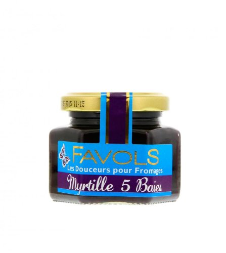 Favols Heidelbeere mit fünf Pfefferkörnern, 110g Favols Heidelbeere mit fünf Pfefferkörnern, 110g von Favols