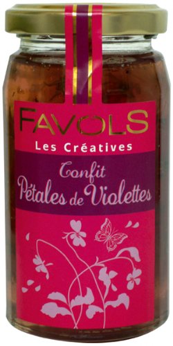 Favols Veilchenblütenblätter-Konfitüre 270g Favols Veilchenblütenblätter-Konfitüre 270g von Favols