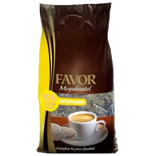 Favor - Entkoffeiniert Megabeutel - 100 pads von Favor