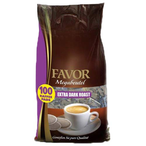 Favor - Extra Dark Roast Megabeutel - 100 pads von Favor