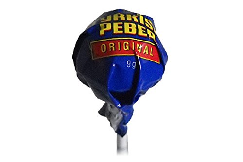 Fazer Tyrkisk Peber Original Lollipop - Lutscher - Finnisch Salzlakritz Salmiak Harte Gekocht Pfeffer Einzeln Verpackt Süßigkeiten 9g x 15 stck Fazer Tyrkisk Peber Original Lollipop - Lutscher - Finnisch Salzlakritz Salmiak Harte Gekocht Pfeffer Einzeln Verpackt Süßigkeiten 9g x 15 stck von Fazer Tyrkisk Peber