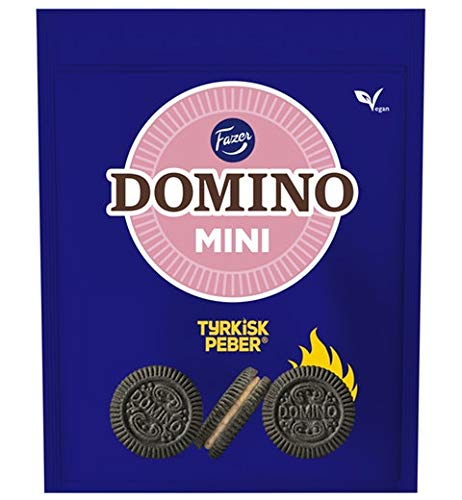 Fazer Domino Mini Tyrkisk Peber Kekse 1 Pack of 99g von Fazer