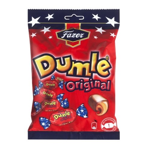 Fazer Dumle 120g - Schokolade Überzogene Sahnebonbons (3er Pack) von Fazer