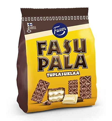Fazer Fasupala Double chocolate Waffel 1 Pack of 215g von Fazer