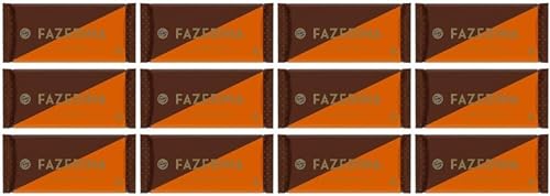 Fazer Fazerina Originalschokolade 12 Balken von 121 g 51,6 Unzen von Fazer
