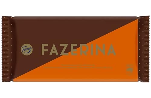 Fazer Fazerina Originalschokolade 20 Riegel von 121 g 86 Unzen von Fazer