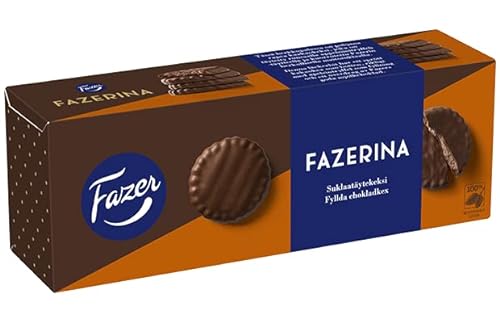 Fazer Fazerinina Biscuit Schokolade 1 Schachtel von 142 g 5oz von Fazer