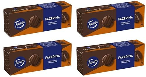 Fazer Fazerinina Biscuit Schokolade 4 Kisten mit 142 g 20oz von Fazer