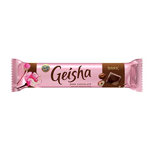 Fazer Geisha Dark - gefüllte dunkle Schokolade 37g von Fazer