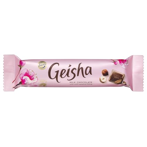 Fazer Geisha - Milchschokolade mit Haselnussfüllung 37g von Fazer