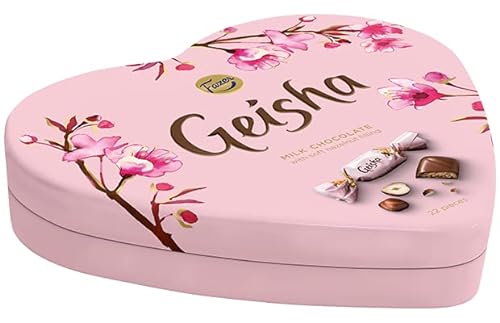 Fazer Geisha in Tinbox -Schokolade 16 Kisten mit 158 ​​g 89,6oz von Fazer