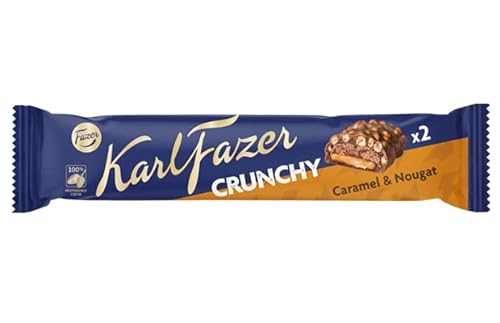 Fazer Karl Fazer Crunchy Chocolate 20 Stöcke von 55 g 38 Unzen von Fazer