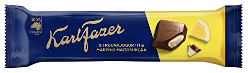 Fazer Karl Fazer Zitronenjoghurt -Schokolade 35 Stöcke von 37 g 45,5 Unzen von Fazer