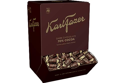 Fazer KarlFazer 70 % Dark Schokolade 1 Box of 3kg von Fazer