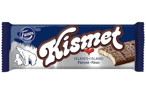 Fazer Kismet Islanti Schokolade 45 Stöcke von 55 g 85,5 Unzen von Fazer