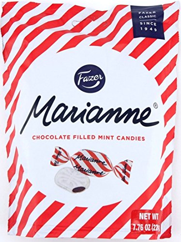 Fazer Marianne - Schokolade gefüllt Mint Bonbons (220g) - Packung mit 2 von Fazer